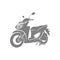 Motorcycle logo design template, scooter matic icon vector design - vehicle icons