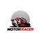 motorcycle - motor race illustration logo vector