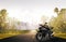 Motorcycle Motorbike Bike Riding Rider Contemporary Concept