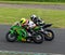 Motorcycle race at Mallory Park