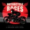 Motorcycle race poster