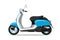 Motorcycle rider. Motorcycle driver. Bike scooter. Moped. Retro scooter. Scooter and motorbike. Economical and ecological city