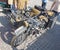 Motorcycle and sidecar combination BMW R75 of WWII