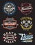 Motorcycle Themed Badges