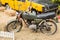 Motorcycle and truck decoration at rice field