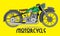 Motorcycle Vector , Motorbiker , Transportation