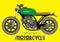 Motorcycle Vector , Motorbiker , Transportation