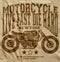 Motorcycle Vintage New York T shirt Graphic Design