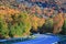 Motorcyclist Blue Ridge Parkway Autumn