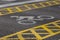 Motorcyle road marking