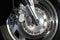 Motorcyle Wheel Close Up