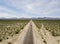 Motorhome driving on a highway in the desert of USA California