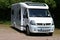 Motorhome. motor coach. recreational vehicle. RV. motorised caravan