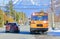 Motorist Ignores School Bus Flashing Lights