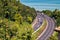 Motorway along the Adriatic coast