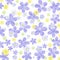 Mottled pastel mauve and yellow daisy background