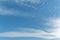 Mottled sky formed by Altocumulus stratiformis clouds