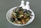 Moules Mariniere or Belgian Steamed Mussels in White Wine and Garlic