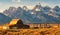 Moulton Barn in the Grand Teton National Park, Wyoming