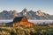 Moulton Barn in the Grand Teton, WY