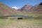 Mount Aconcagua. highest pik of south America