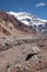 Mount Aconcagua. highest pik of south America