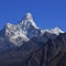 Mount Ama Dablam seen from Khumjung