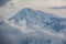 Mount Ararat is covered in clouds