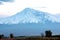 Mount Ararat. The slopes of the biblical mountain, which is an extinct volcano. Big Ararat, Masis