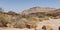 Mount Ardon from the Nahal Ardon Stream Bed in the Makhtesh Ramon Crater in Israel