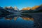 Mount Assiniboine with reflection