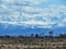 Mount Atlas the highest in North Africa viewed from Ouarzazate in Morocco