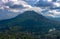 Mount Batur an active Volcano caldera, Songan Village  Bali Indonesia