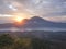 Mount Batur in Indonesia