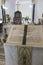 Mount of Beatitudes. Israel. January 27, 2020: Interior of the church on the Mount of Beatitudes in Israel, on the Sea of Galilee