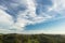 Mount Beerwah in the afternoon sun.