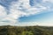 Mount Beerwah in the afternoon sun.