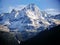 Mount Blanc from italian border