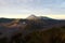 Mount Bromo and mount Sumeru landscape viewed at Bromo Tengger Semeru National Park, East Java, Indonesiaâ€Ž