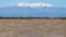 Mount Canigou from Canet lagoon