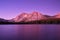 Mount Conness And Young Lake At Twilight