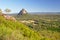 Mount Coonowrin from Mount Ngungun