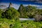 Mount Coonowrin, one of the Glasshouse Mountains in Queensland, Australia