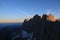 Mount Dachstein druing sunrise with pressive view