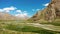 Mount Damavand western view from Lar National Park , Iran