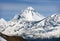 Mount Dhaulagiri from Thorung La pass, Nepal