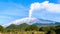 Mount Etna gas emission