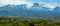 Mount Etna towers over the countryside, Sicily, Italy