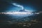 Mount Etna volcano, view from Taormina, Sicily