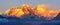 Mount Everest Lhotse sunset Nepal Himalayas mountains